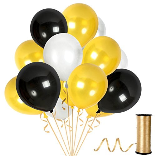 Yellow and White Paper Confetti Balloons Bouquet for Baby Shower Anniversary Birthday Wedding School Office Party Decorations Treasures Gifted Yellow and White Paper Confetti Balloons Bouquet for Baby Shower Anniversary Birthday Wedding School Office Party Decorations Treasures Gifted